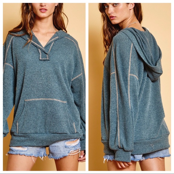 ✨RESTOCK✨Fabulous stylish Kangaroo Pocket Hoodie - Picture 4 of 6